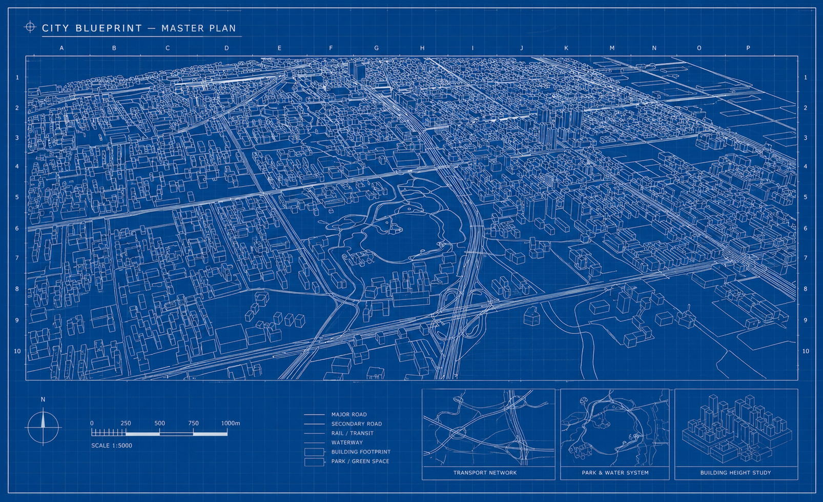 City Blueprint of Piltover & Zaun - Layered Architecture